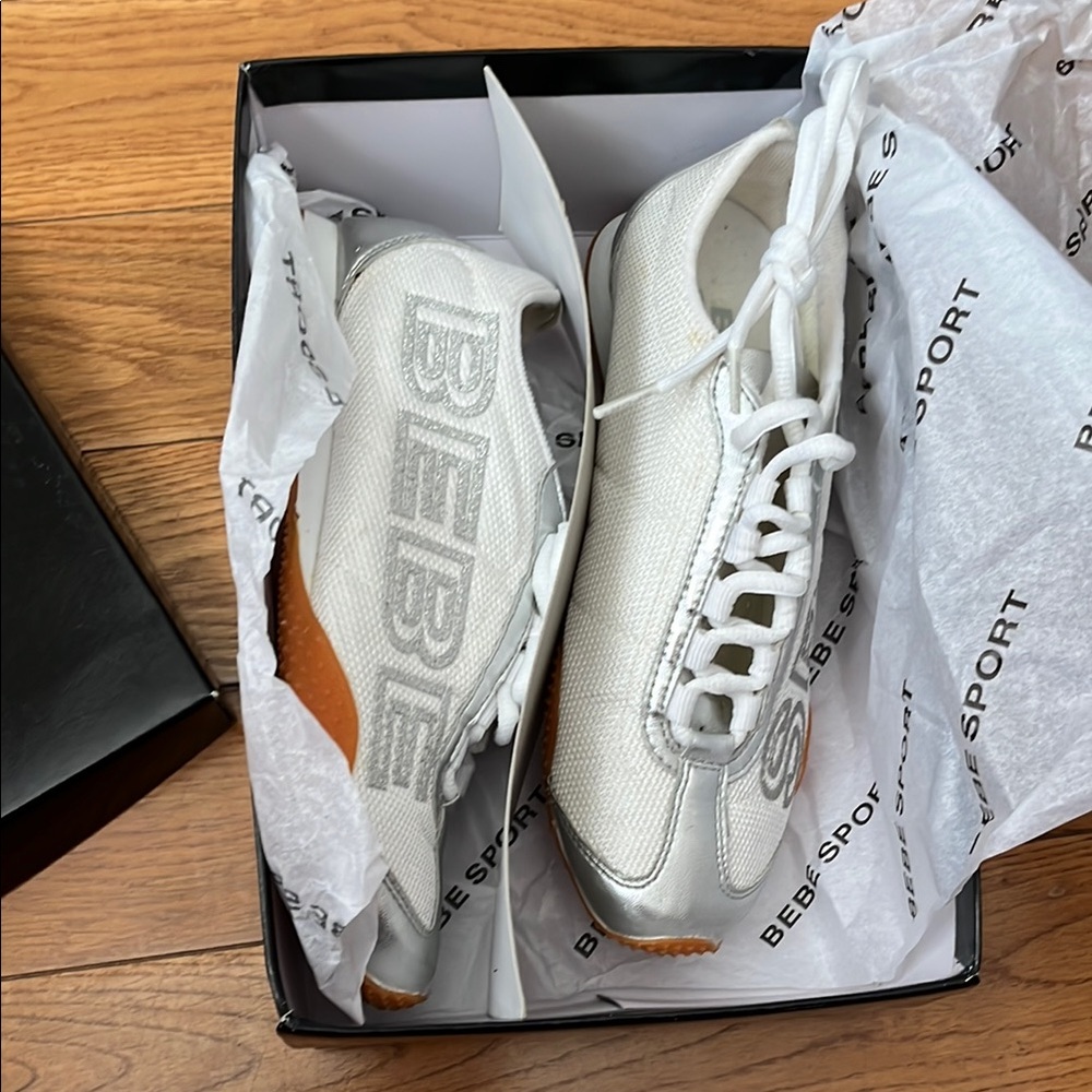 Bebe Sport Metallic Sneakers